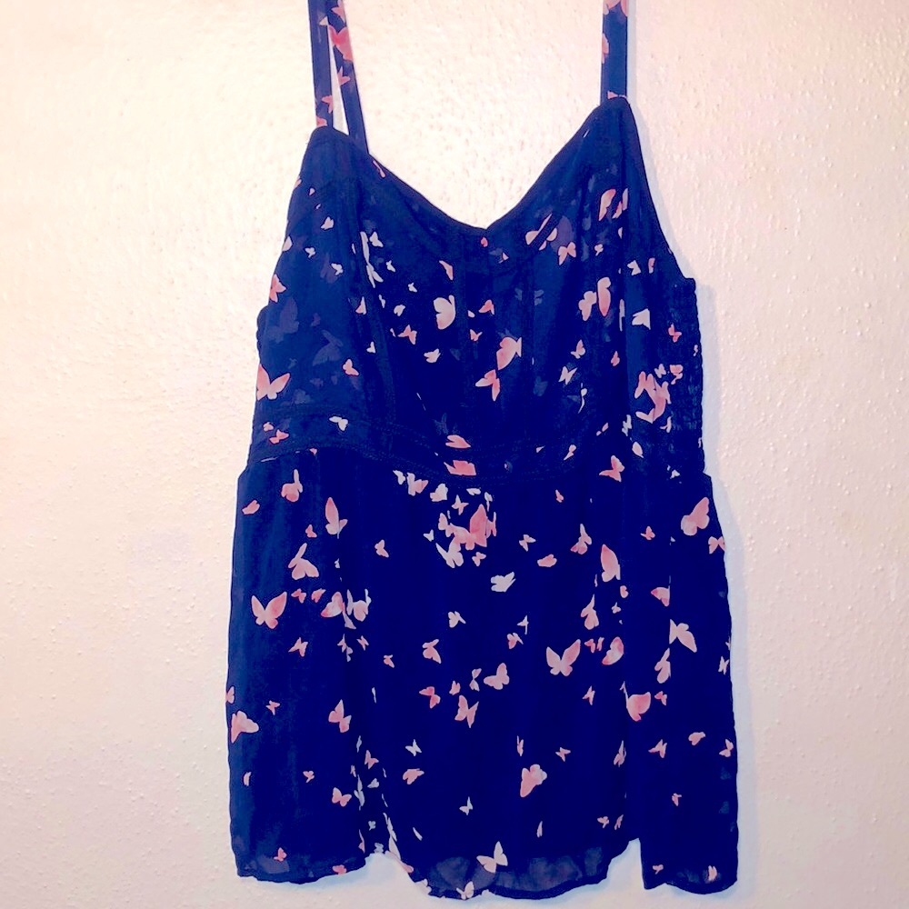 Torrid Butterfly tank top!!!!